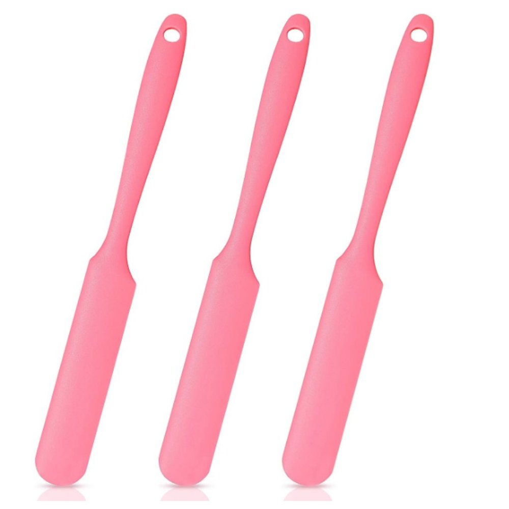 3 Pieces Non stick Wax Spatulas Silicone